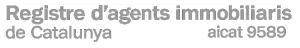 Регистрация в реестре агентов по недвижимости Каталонии AICAT 9589